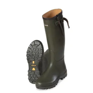 Arxus Pioneer Side Adjustable Wellington Boots - Dark Olive