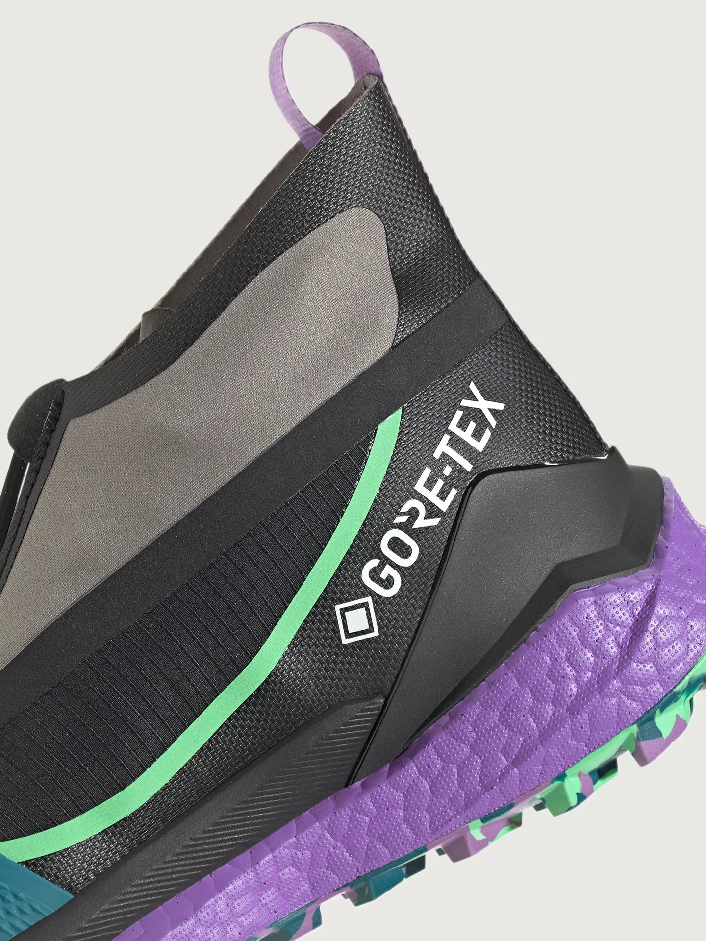 aSMCxTERREX FREE HIKER RAINRDY - core black/semi flash green/deep lilac