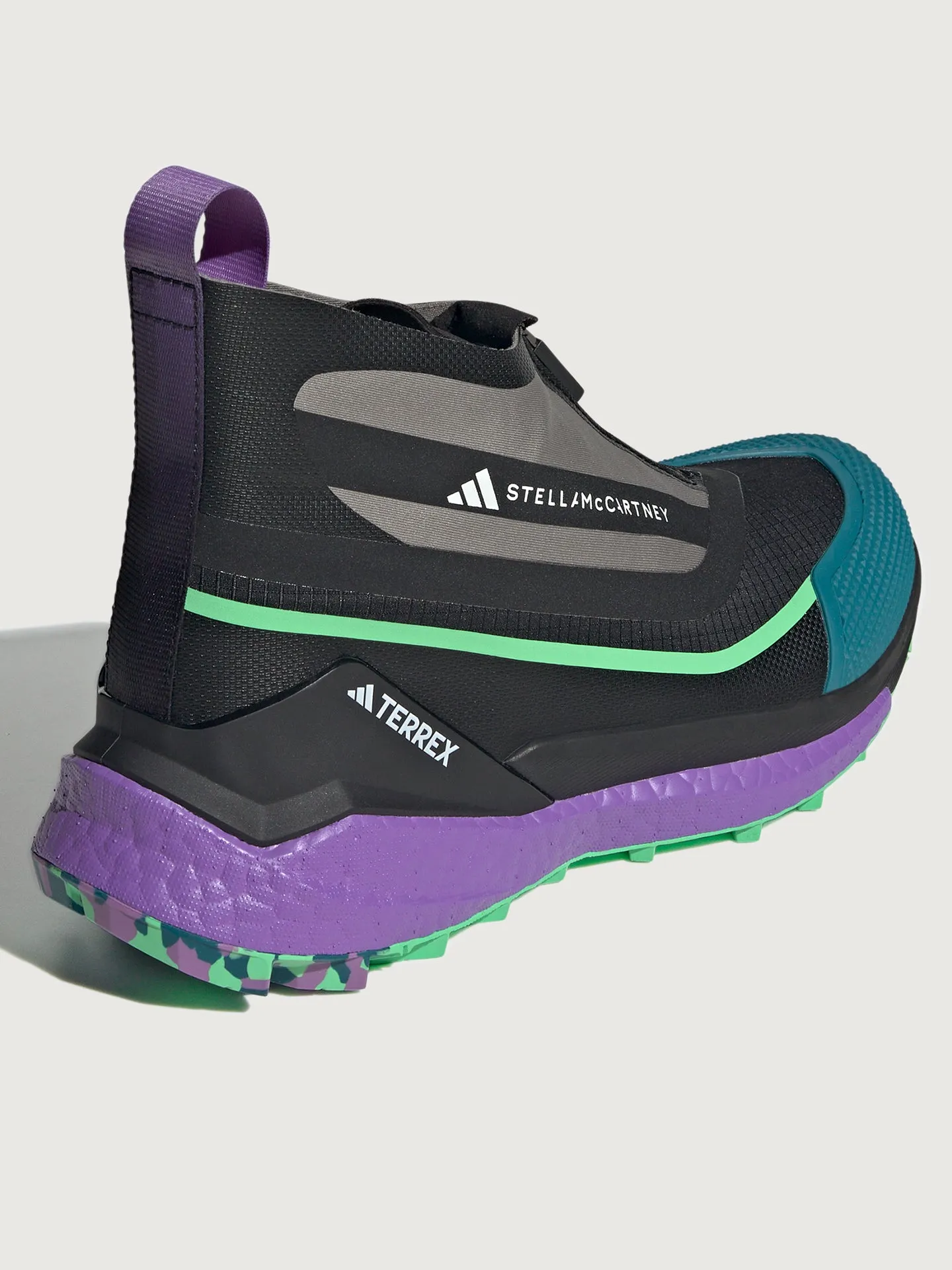 aSMCxTERREX FREE HIKER RAINRDY - core black/semi flash green/deep lilac