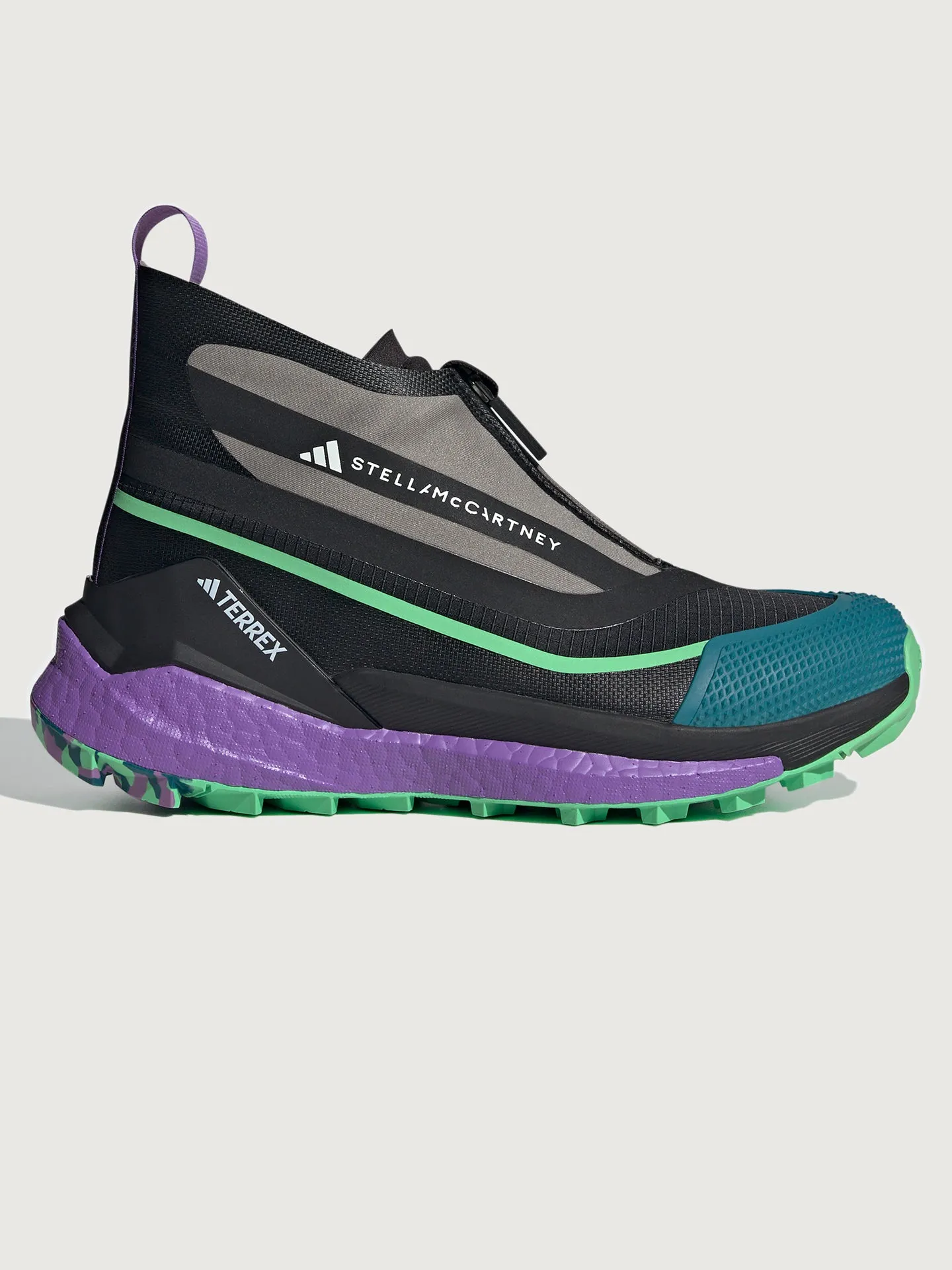 aSMCxTERREX FREE HIKER RAINRDY - core black/semi flash green/deep lilac