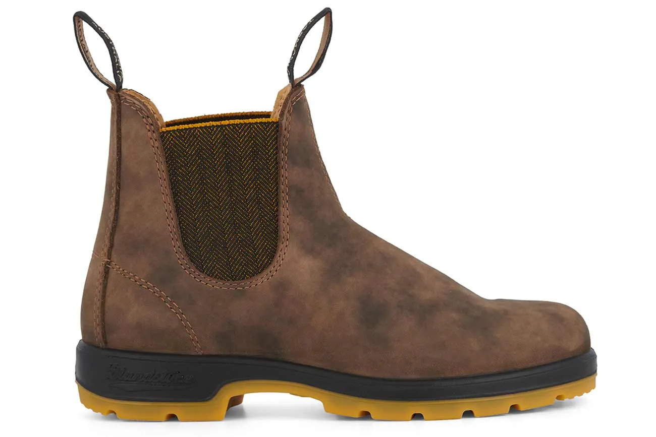 Blundstone #1944 Rustic Brown/Mustard