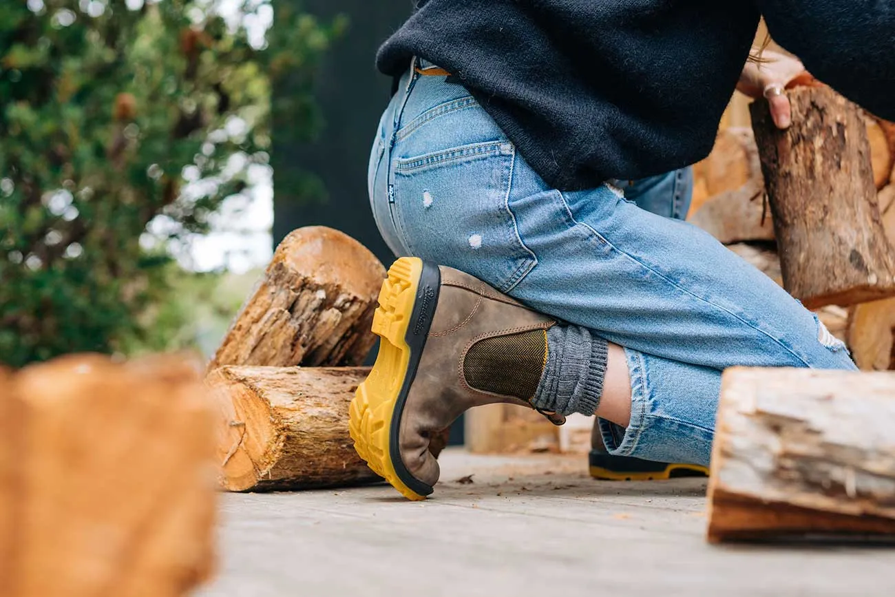 Blundstone #1944 Rustic Brown/Mustard