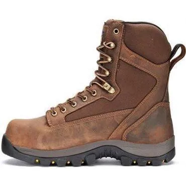 Carolina Men's Forrest 8” WP Ins Comp Toe Work Boot - Brown - CA4515