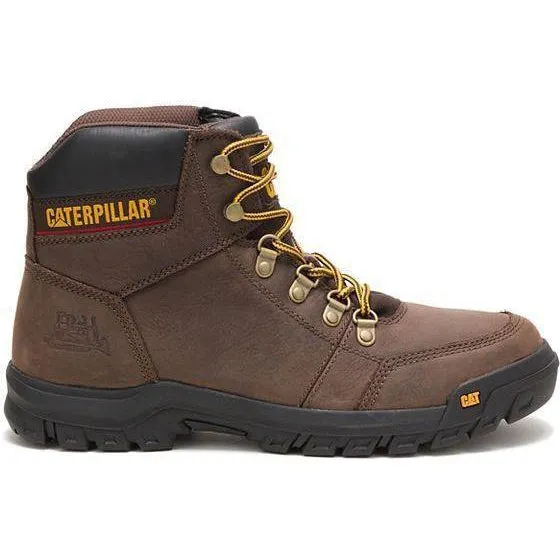 CAT Men's Outline 6" Work Boot  - Brown - P74087