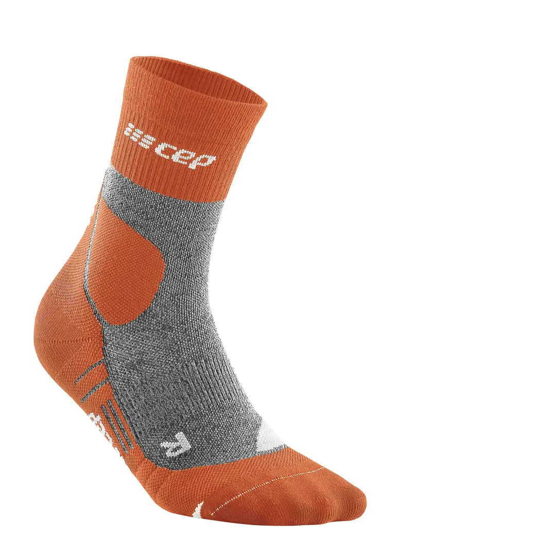 CEP Men's Hiking Merino Mid-Cut Socks - Sunset/Grey ( WP3CB4 )