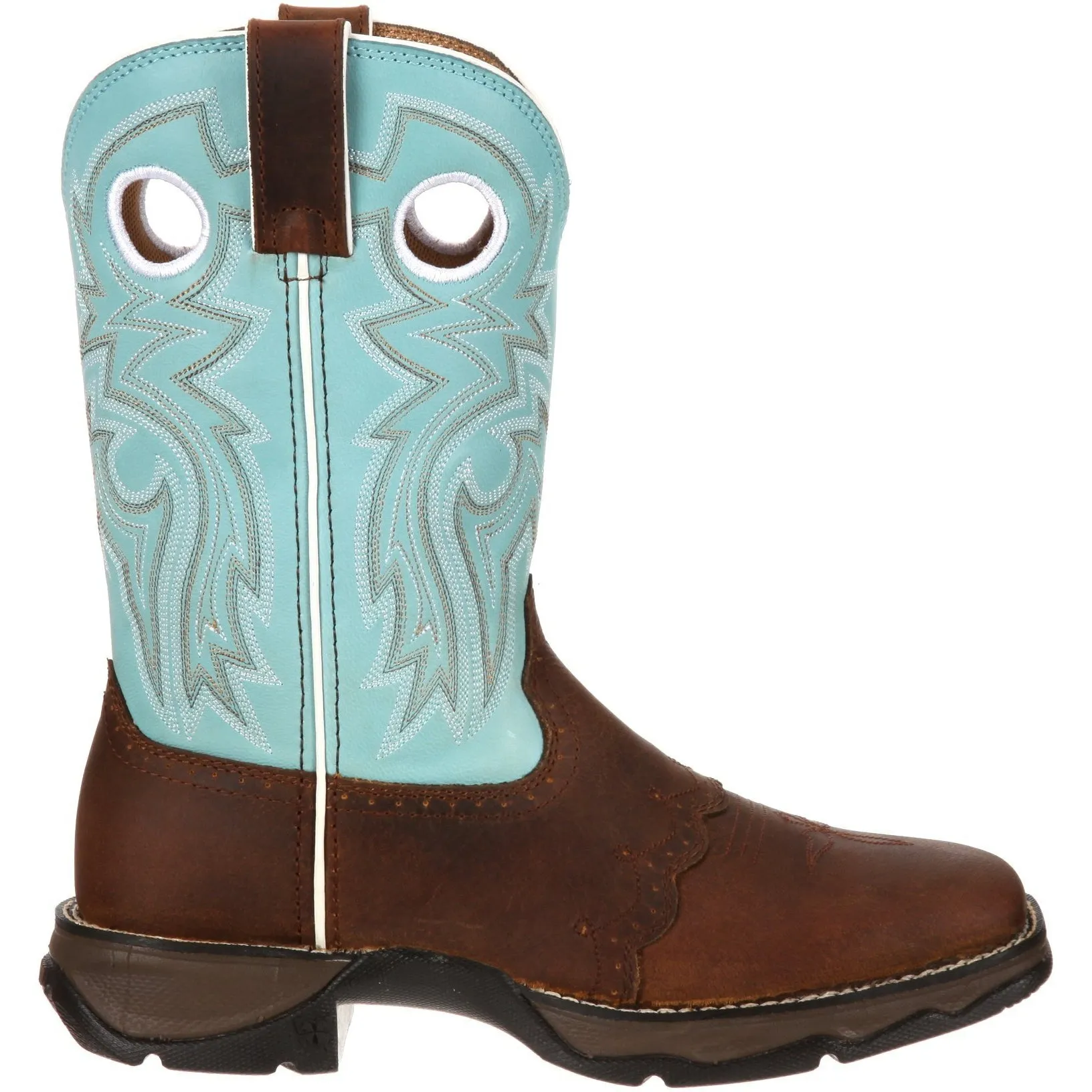 Durango Women's Lady Rebel Square Toe Western Boot - Brown - RD3471