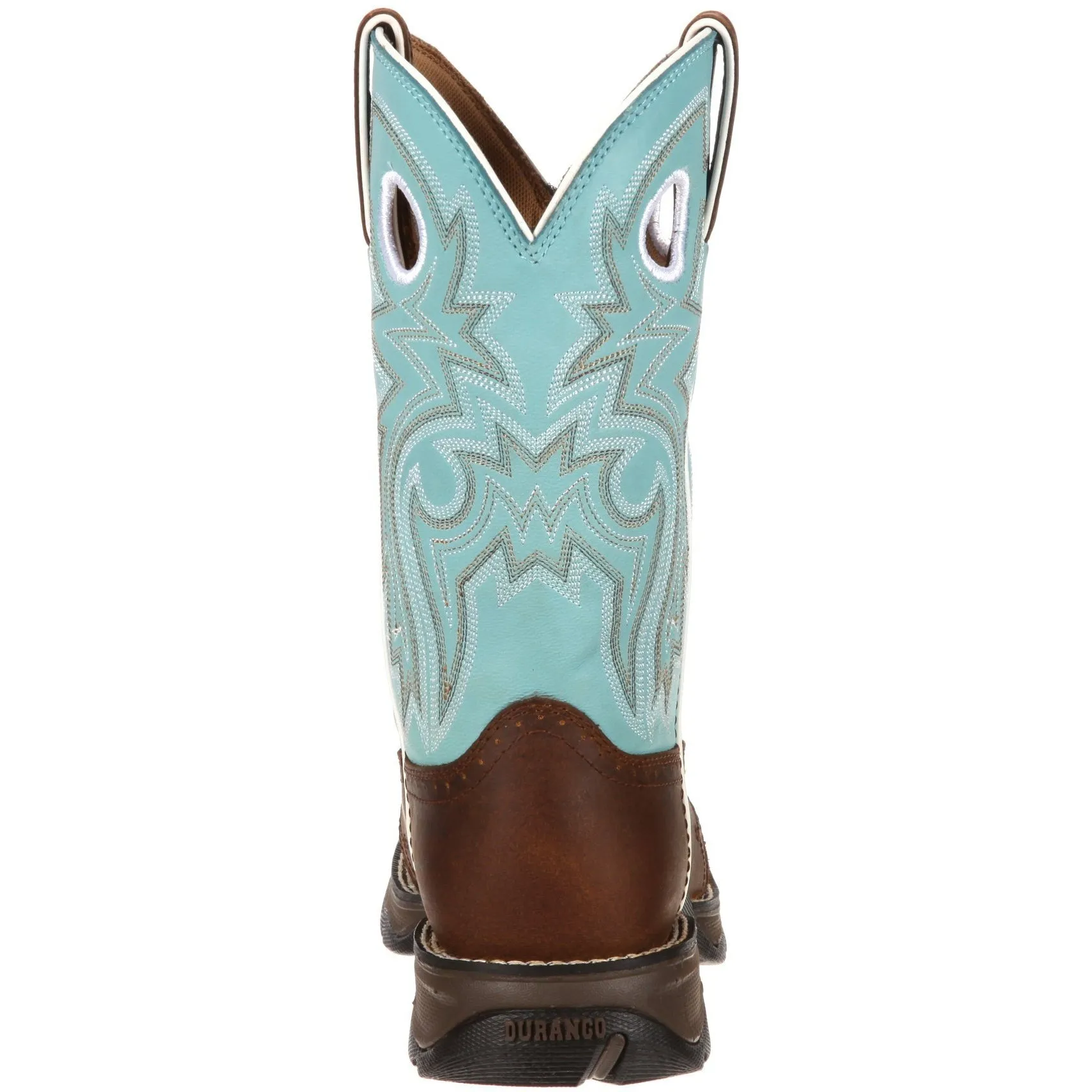 Durango Women's Lady Rebel Square Toe Western Boot - Brown - RD3471