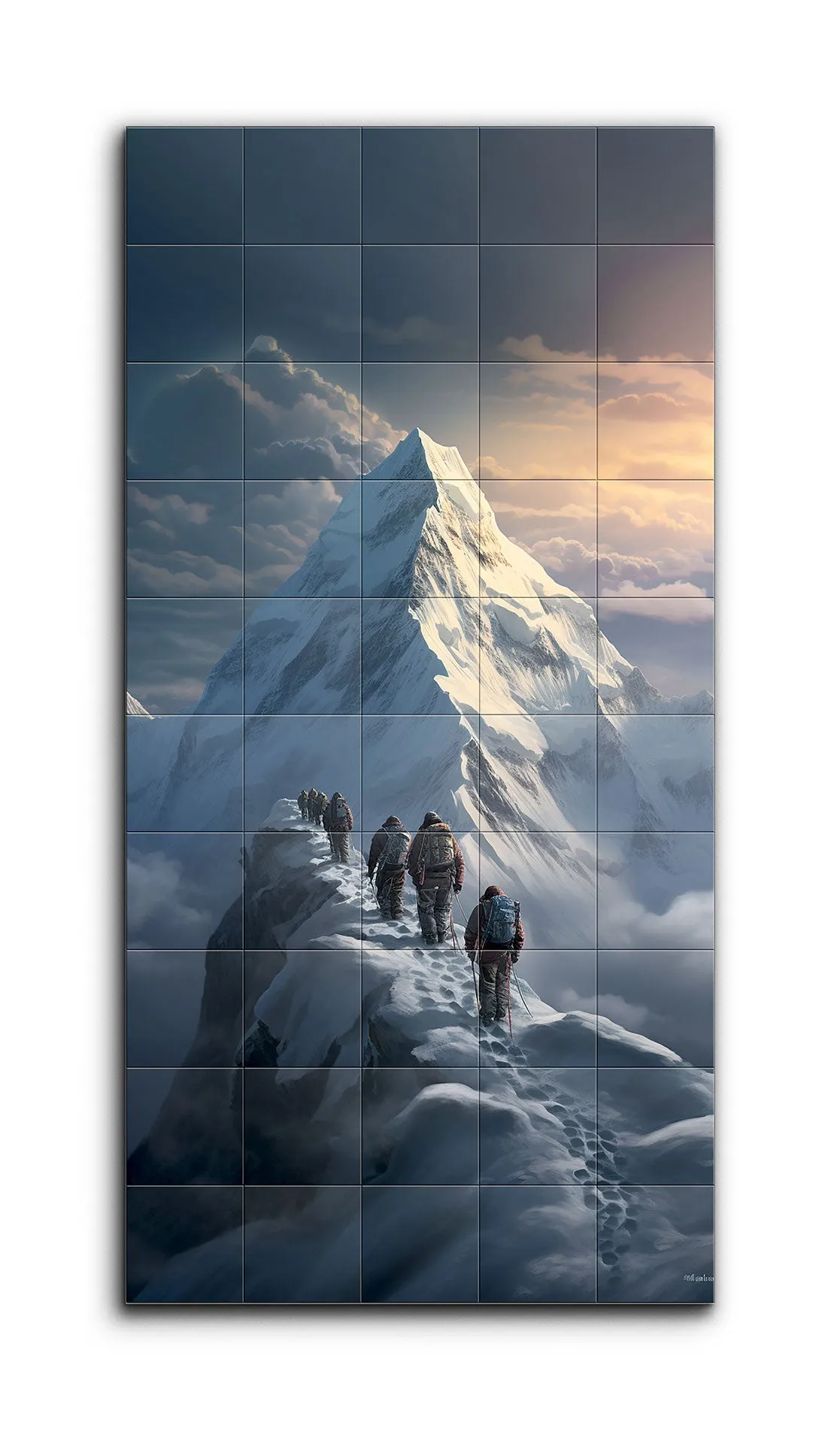 Golden Peak: Climbers Ascent