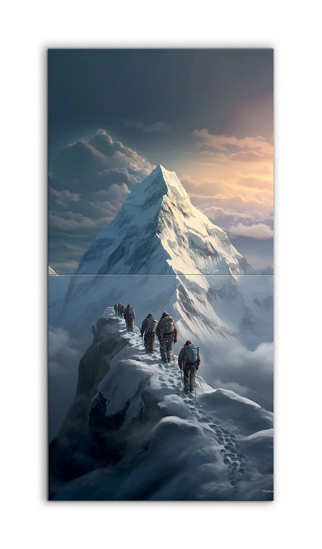 Golden Peak: Climbers Ascent