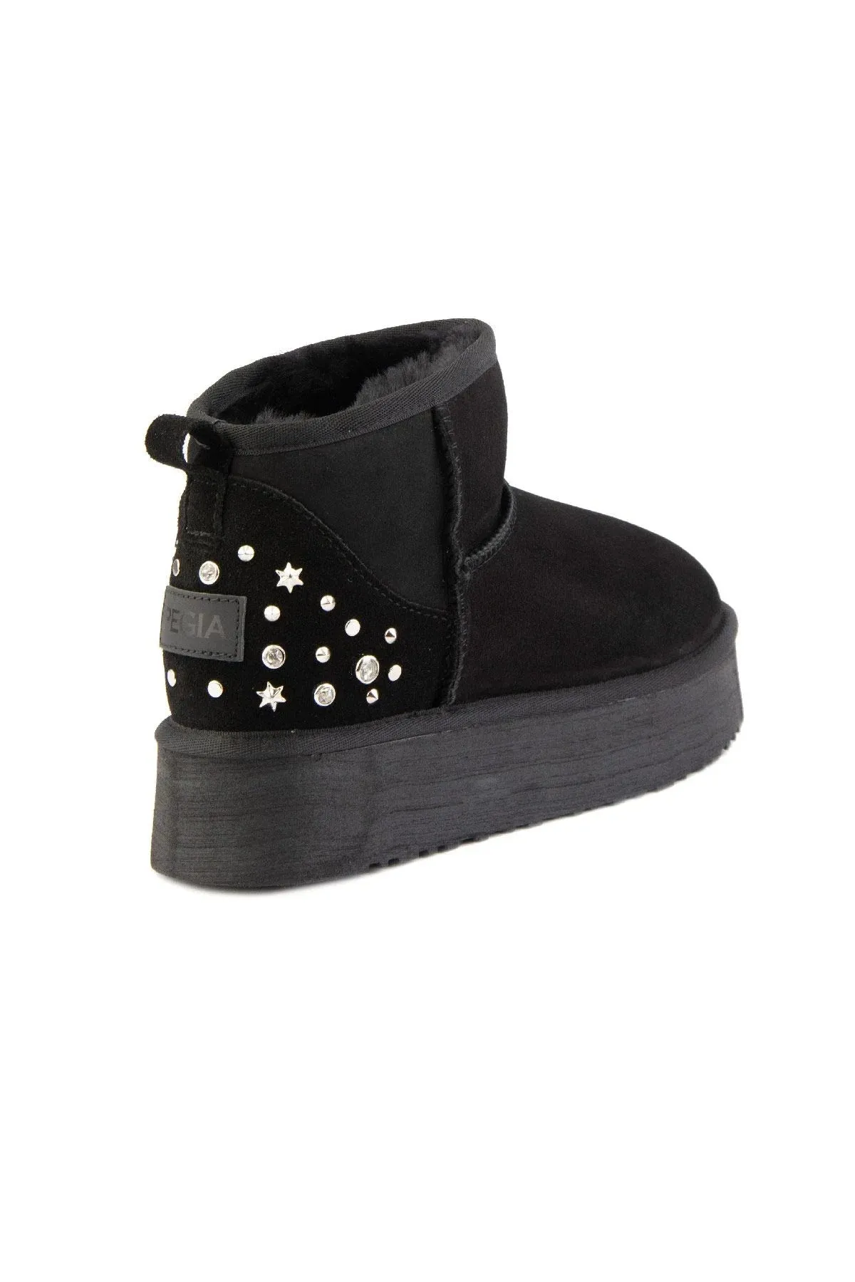 High Sole Stone Ugg Boots 191302 Black