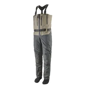 Patagonia Swiftcurrent Expedition Zip Front Waders River Rock Green