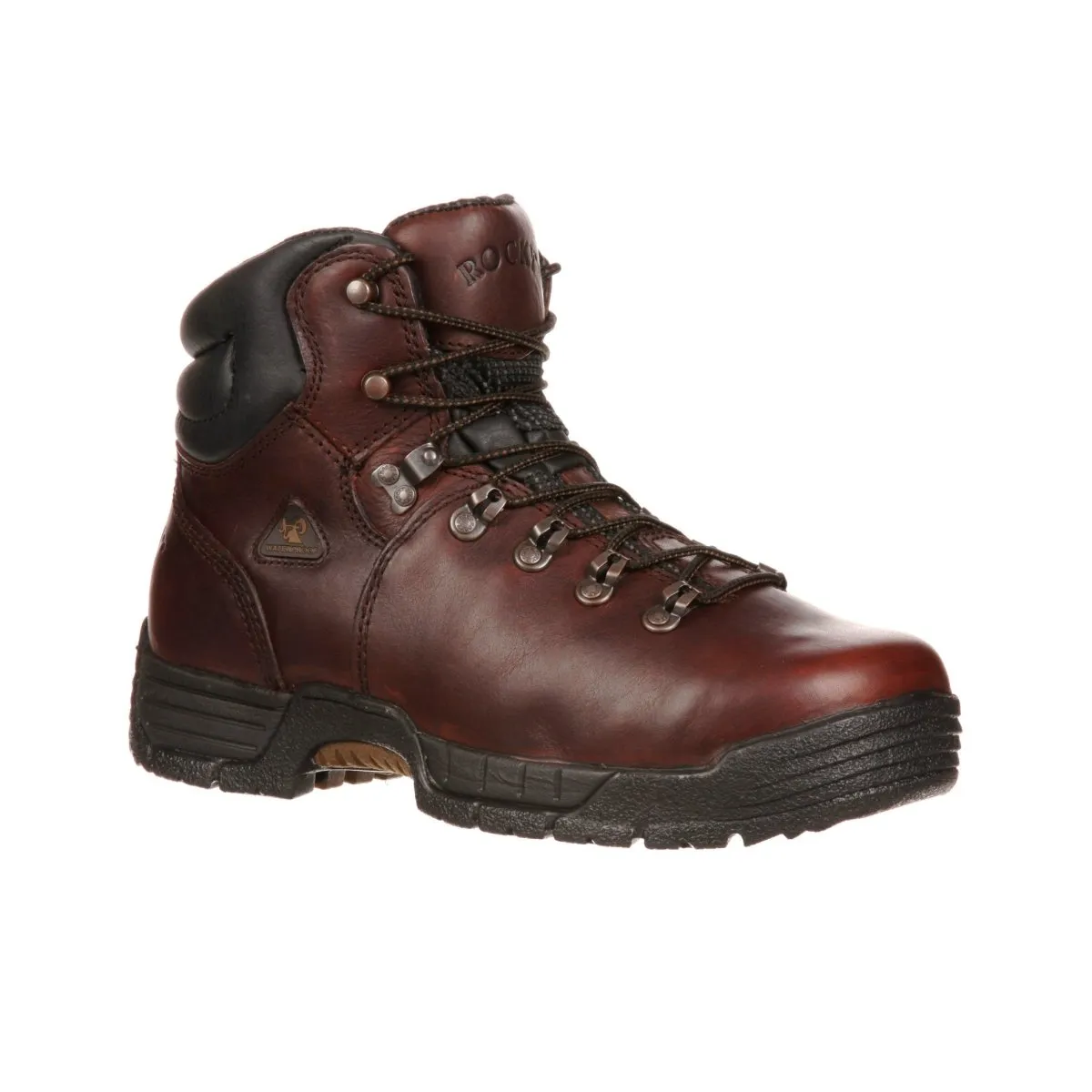 Rocky Mobilite Men's Waterproof Work Boots Fq0007114 In Brown