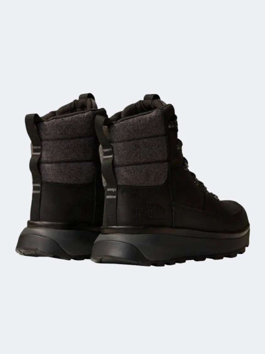 The North Face Bergen Leather Waterproof Men Lifestyle Boots Black