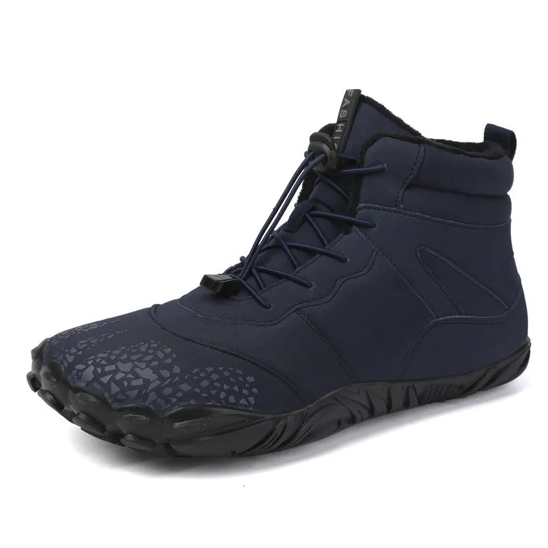 Waterproof Boots Winter Fleece-lined Waterproof